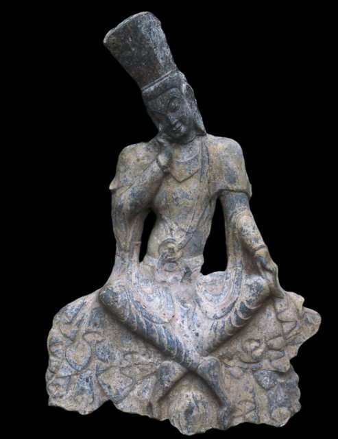 龙门石窟出土历代珍品石刻 1,北魏 交脚菩萨 2……_高清图集_新浪网