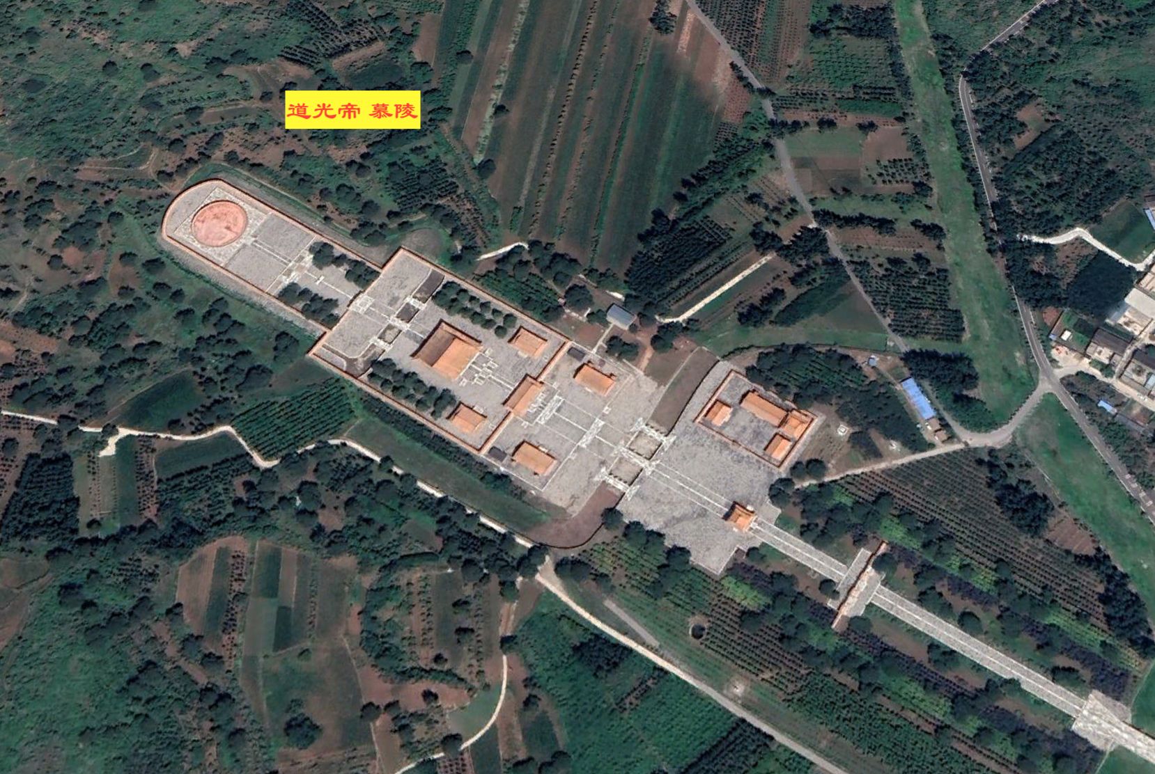 清西陵 卫星图(2023年3月)_高清图集_新浪网