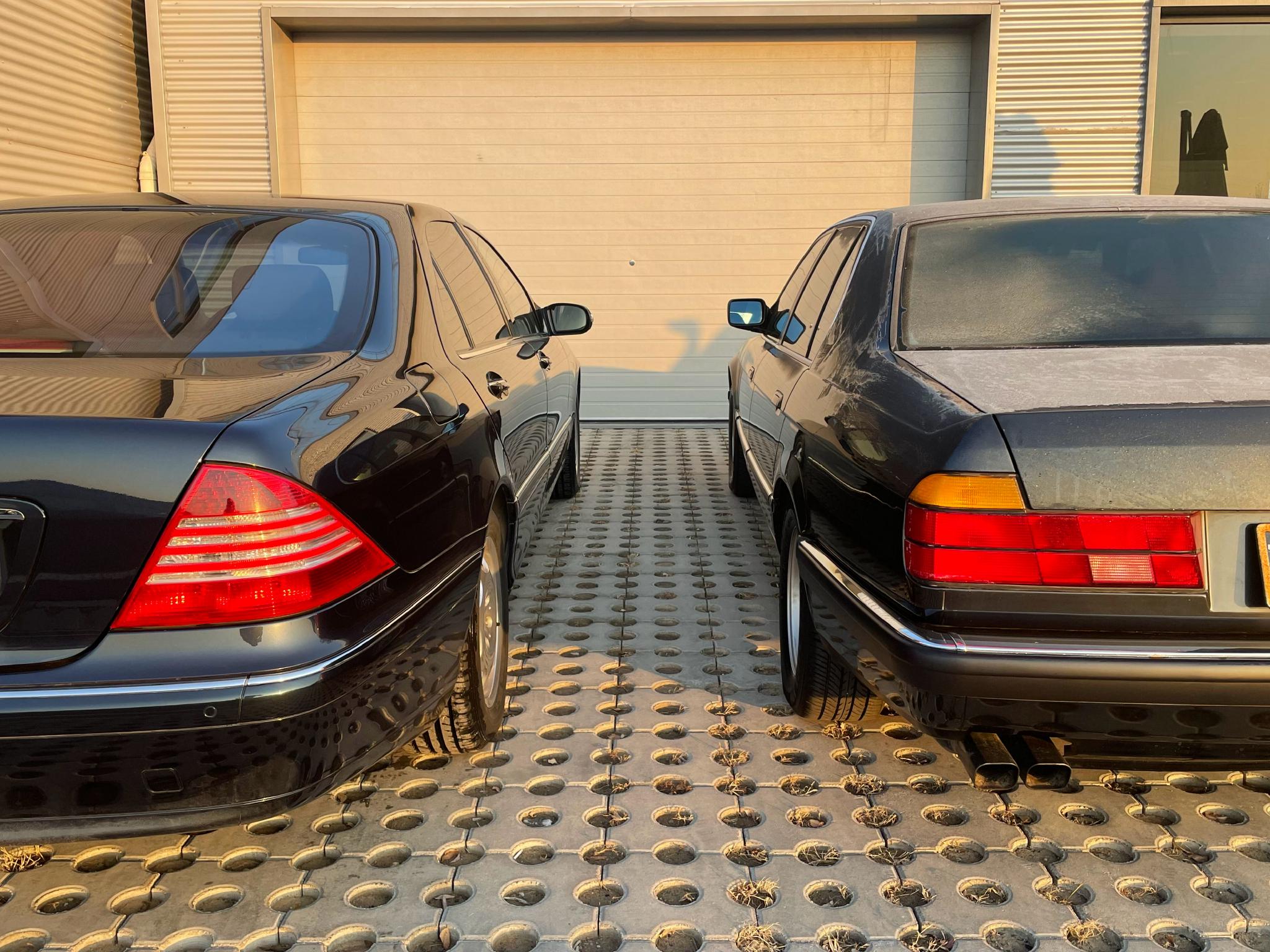 1987款宝马750il 2000款奔驰s500 虽然没有对比性……__财经头条