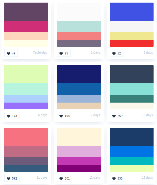 四色配色方案参考,收藏备用_高清图集_新浪网