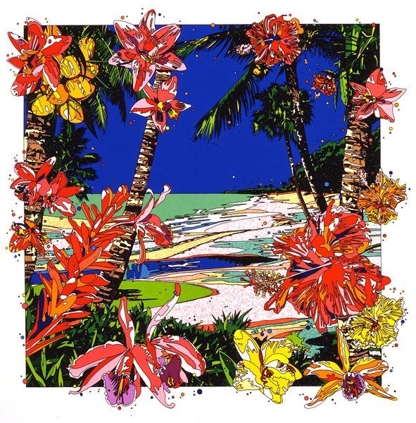 清爽夏 版画艺术鈴木英人eizin Suzuki