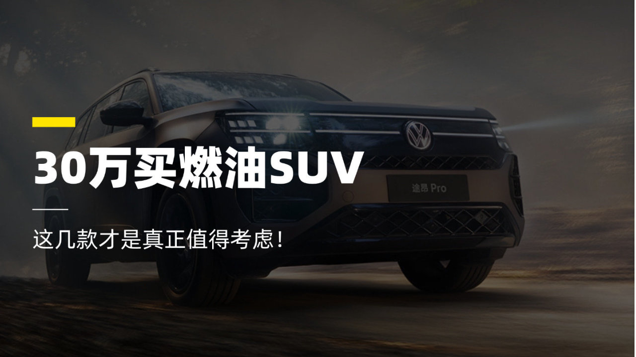 30万买燃油<em>SU</em><em>V</em>，这几款值得考虑！