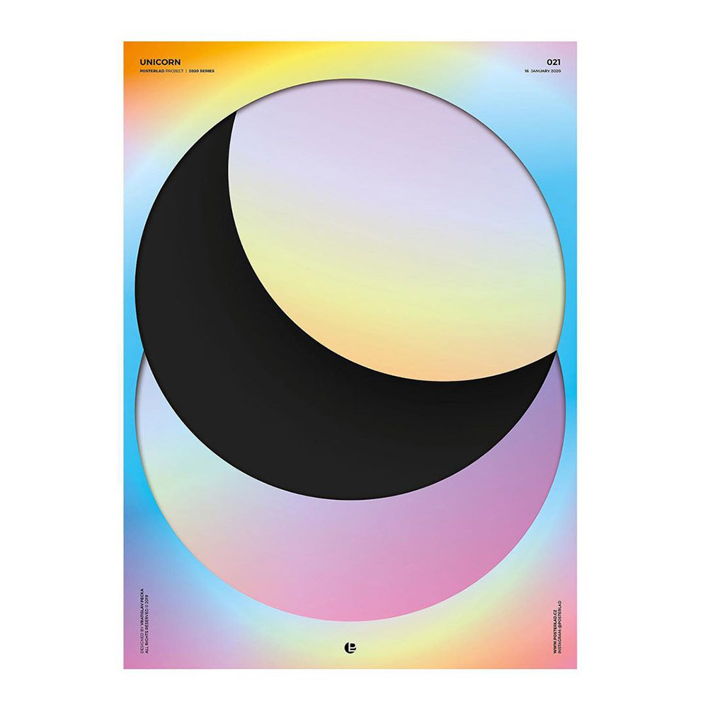 来自设计师 posterlad 的创意图形海报!