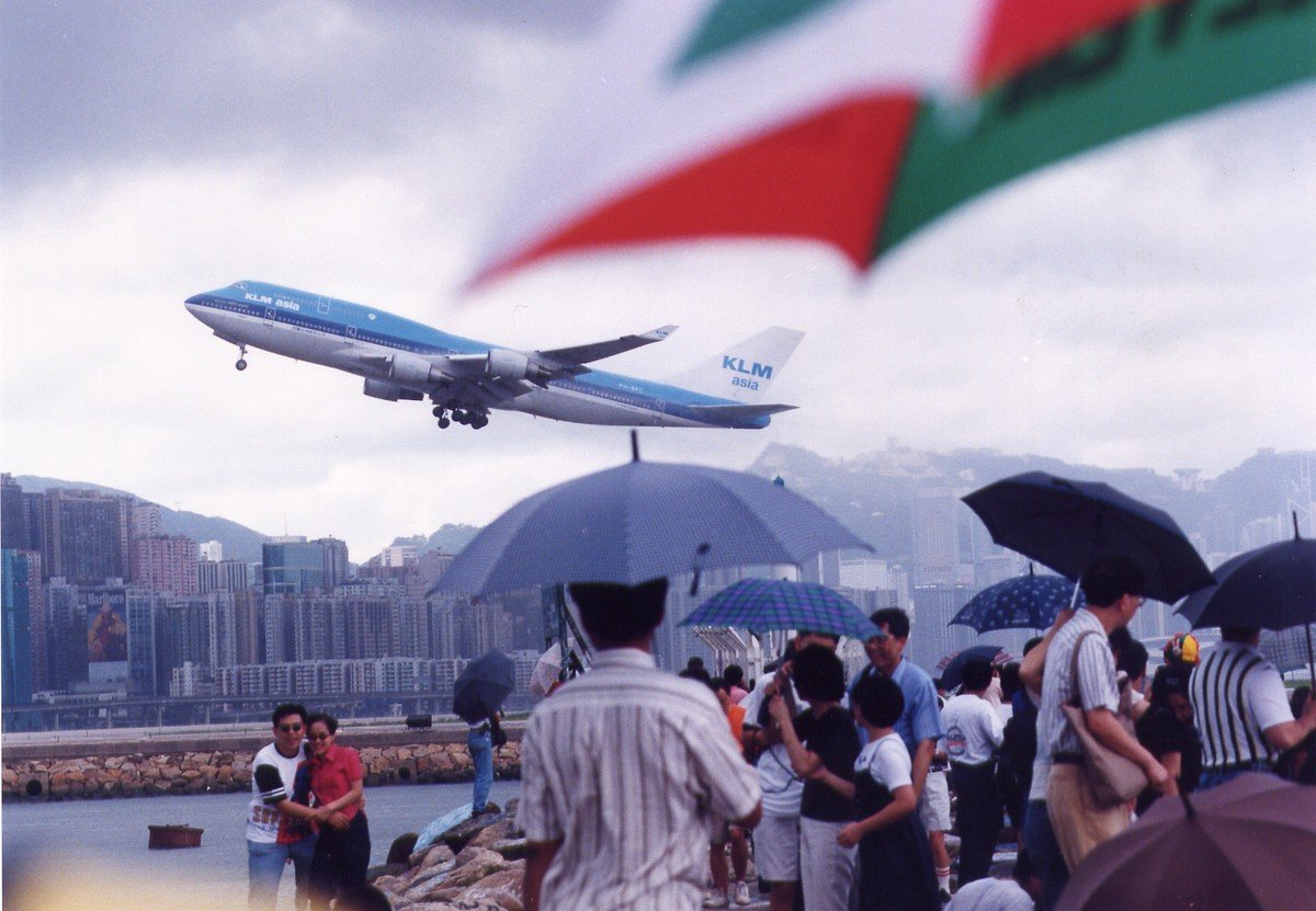 1998年7月前的香港启德机场 从那天起