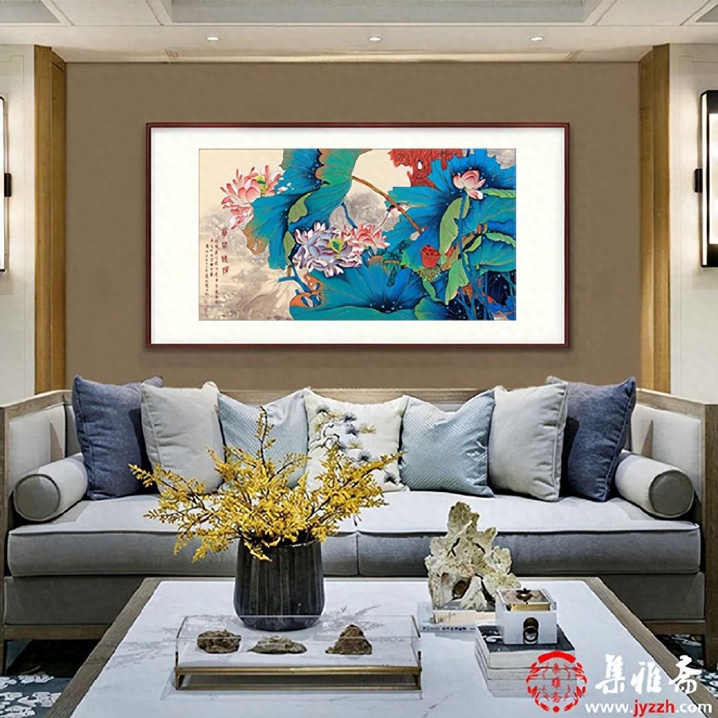 家里客厅挂什么画好？：4 款客厅花鸟画推荐，雅致纳福两不误|秋实累累|客厅装修|竹子|画面|寓意_新浪新闻