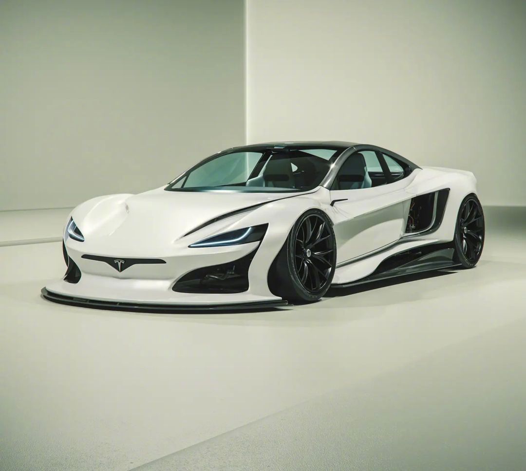 特斯拉tesla roadster hypercar,这样设计怎么样?__财经头条