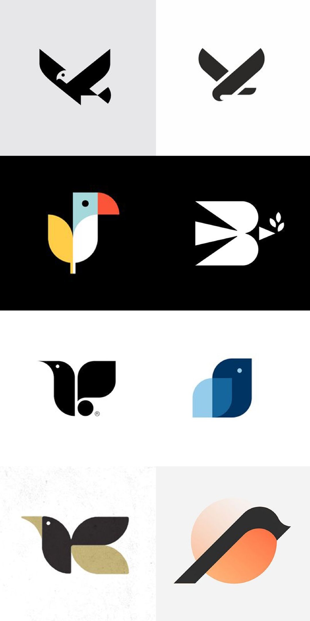 分享一组鸟类主题logo设计灵感!_高清图集_新浪网
