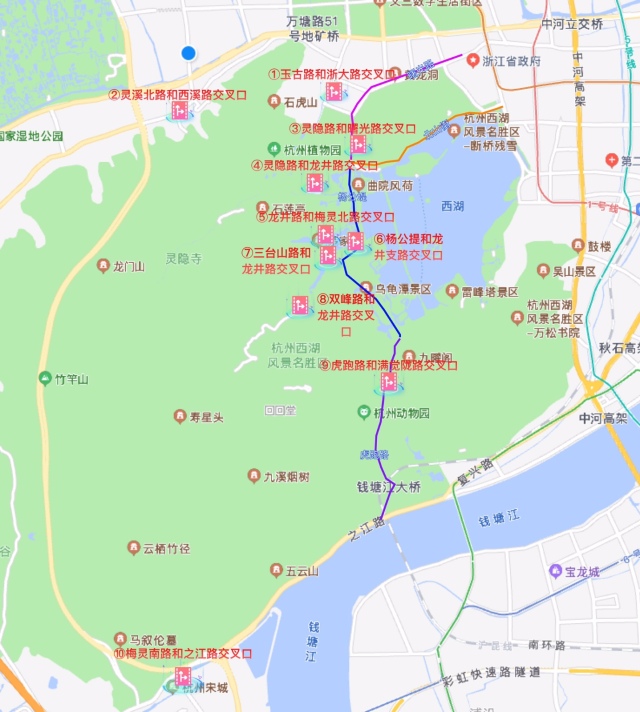 注意！国庆期间在杭州 乘坐地铁、高速出行、西湖景区自驾最新提醒休闲区蓝鸢梦想 - Www.slyday.coM