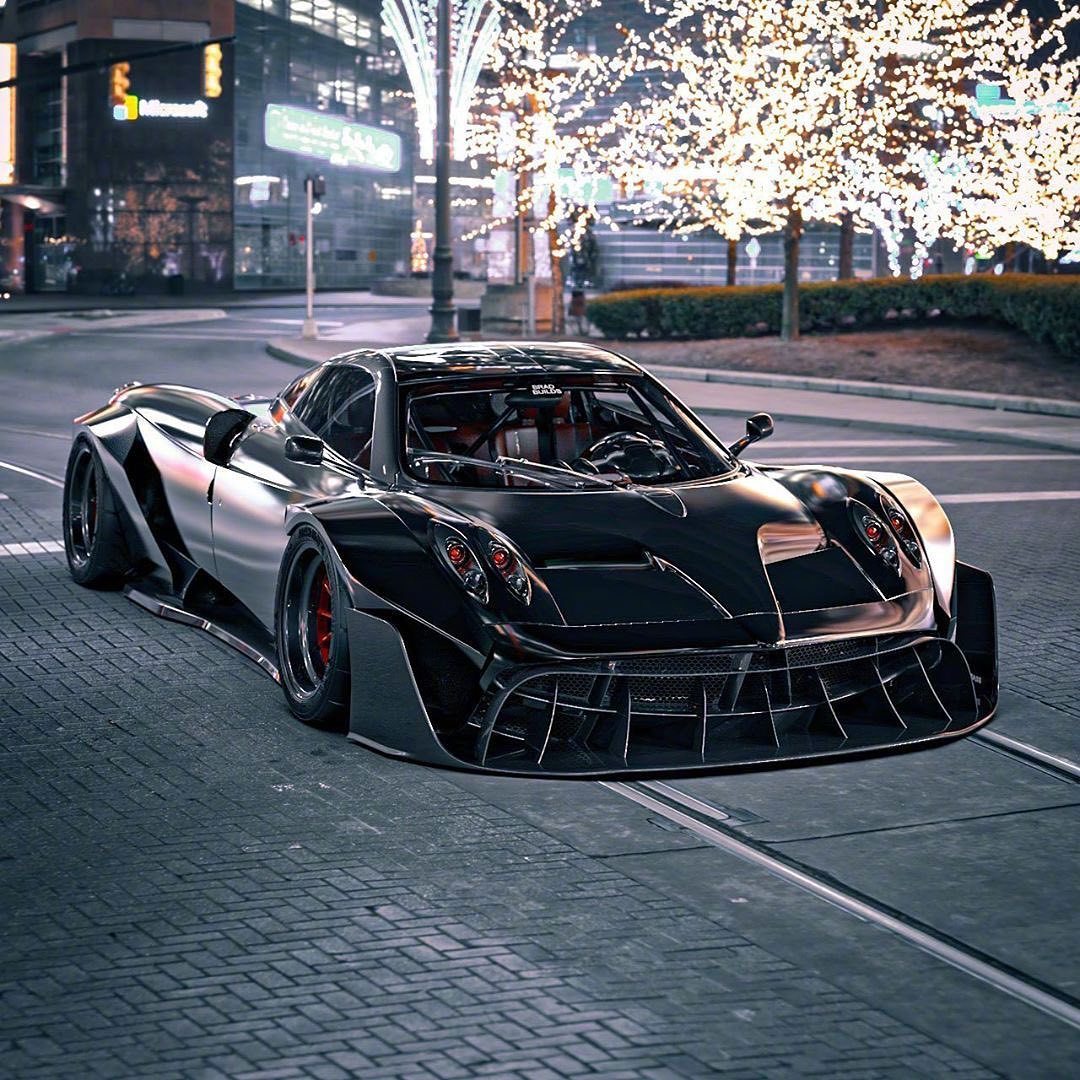 帕加尼huayra更低更凶的风神猛兽