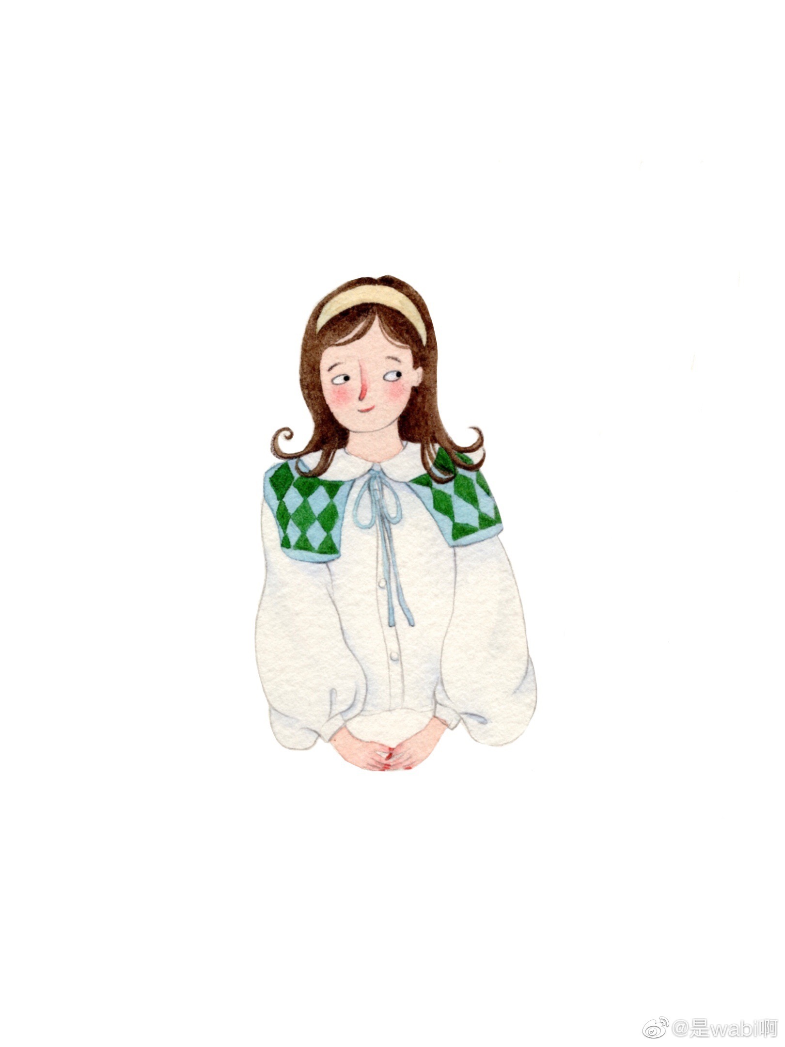 水彩小人物._高清图集_新浪网