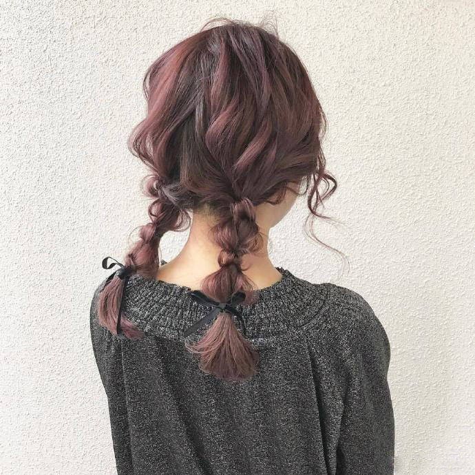 超软萌可爱的编发分享,出游拍照必备!_高清图集_新浪网