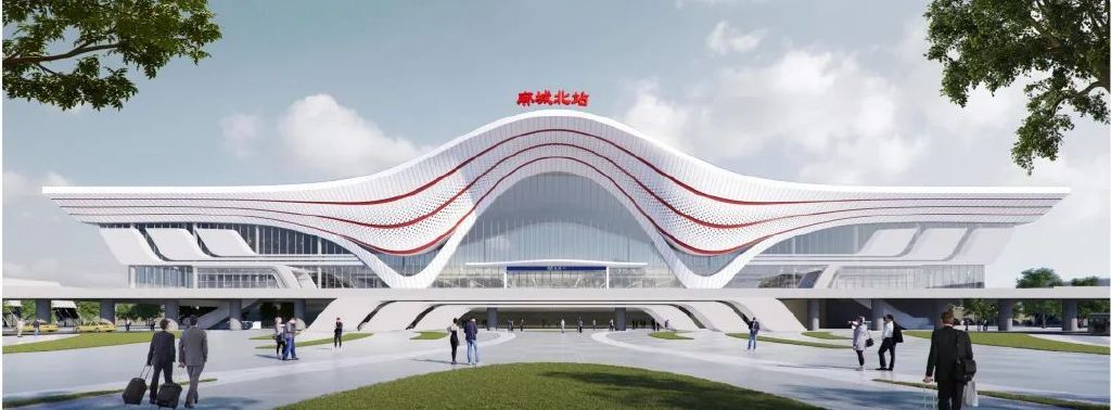 沿江高铁合武段湖北省境内4座高铁站效果图亮相|武汉市|合肥市|长江新区|渝蓉|长江_新浪新闻