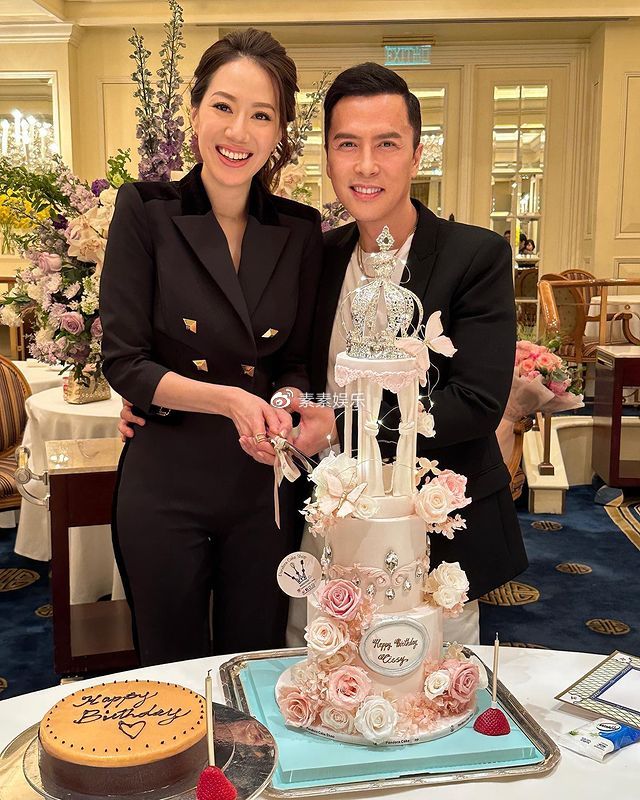 这是属于甄子丹给老婆准备的生日惊喜,看汪诗诗的反应就知道她非常