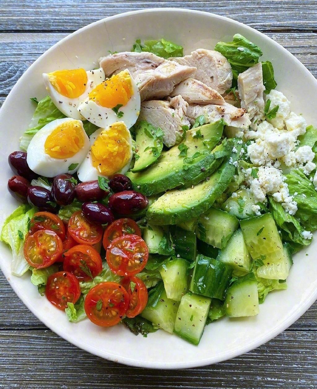 这样的减肥餐搭配太爱了