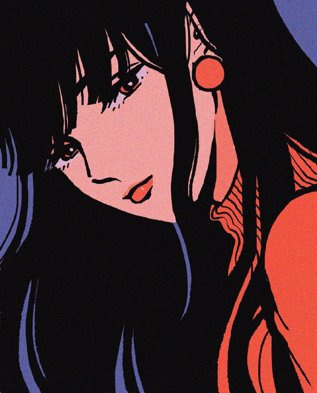 又美又飒的人物插画 画师 kamin