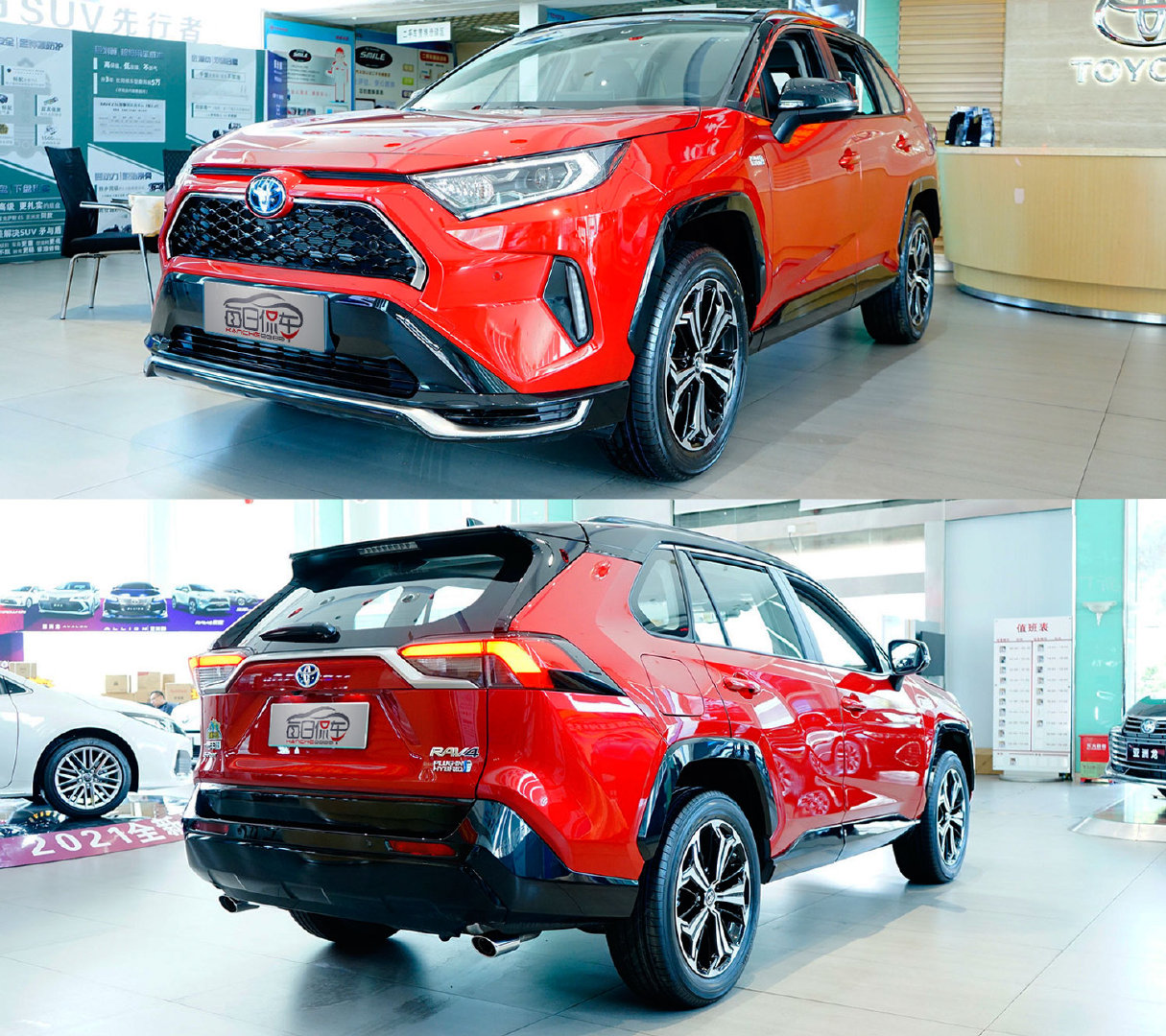 变魔术般塞进电池组还有四驱版一汽丰田荣放phev实拍简评