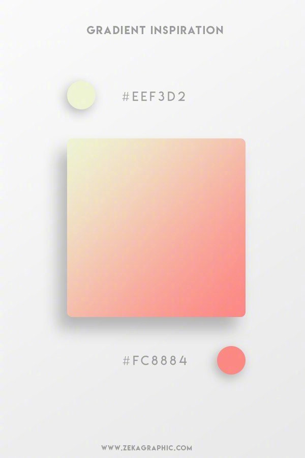 渐变配色参考__财经头条