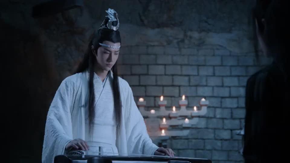 陈情令蓝忘机弹琴问灵想要获得线索谁知灵物却一问三不知