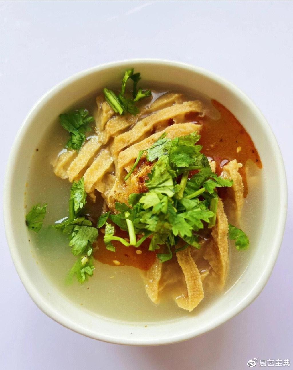 鸡汤豆腐