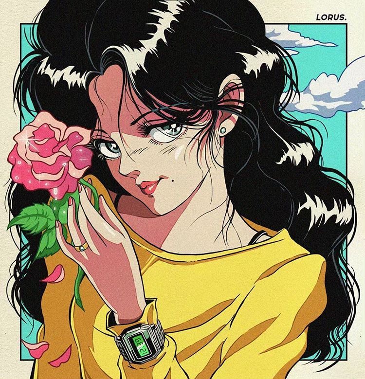 复古漫画美女 by youngjin hwang更多作品请见