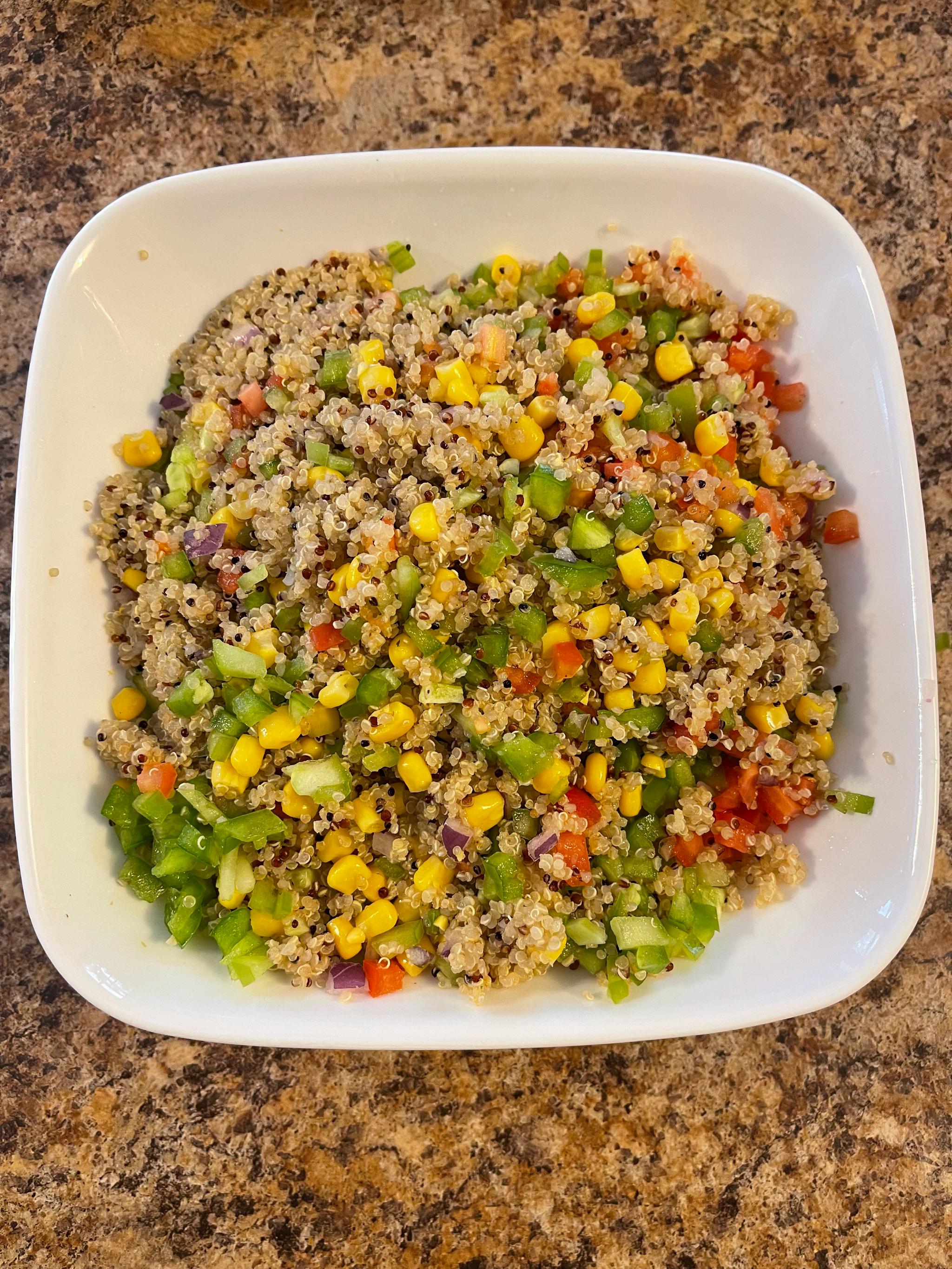 近来我最爱的 :藜麦色拉……__财经头条