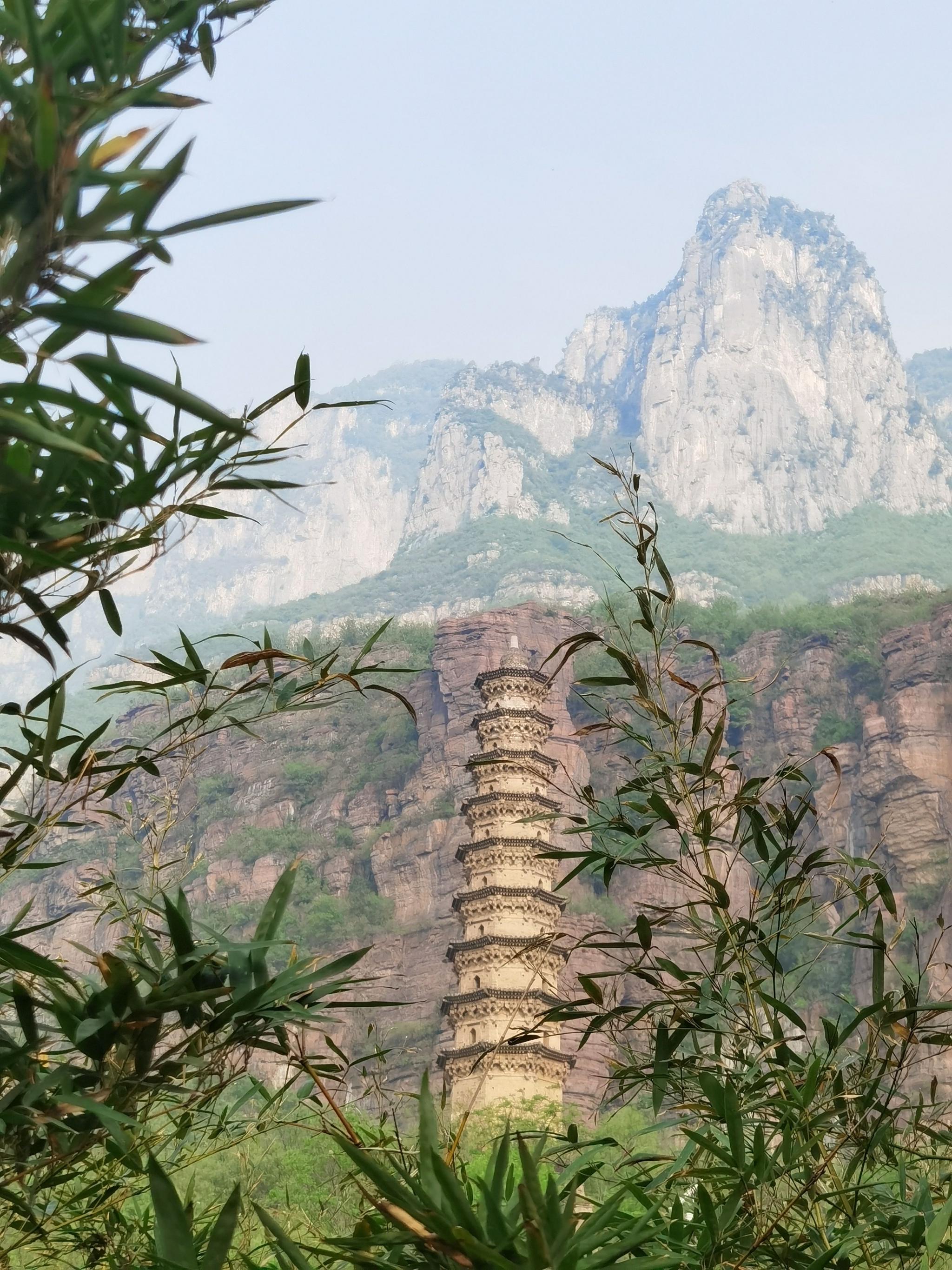 "竹林七贤"隐居在修武县的云台山