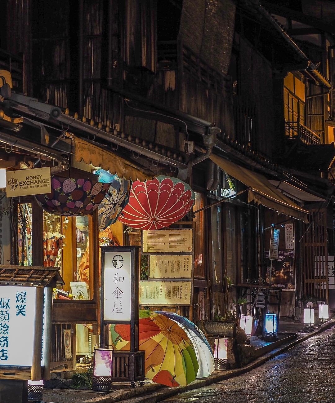 日本京都的小街巷·慢悠悠的很舒服