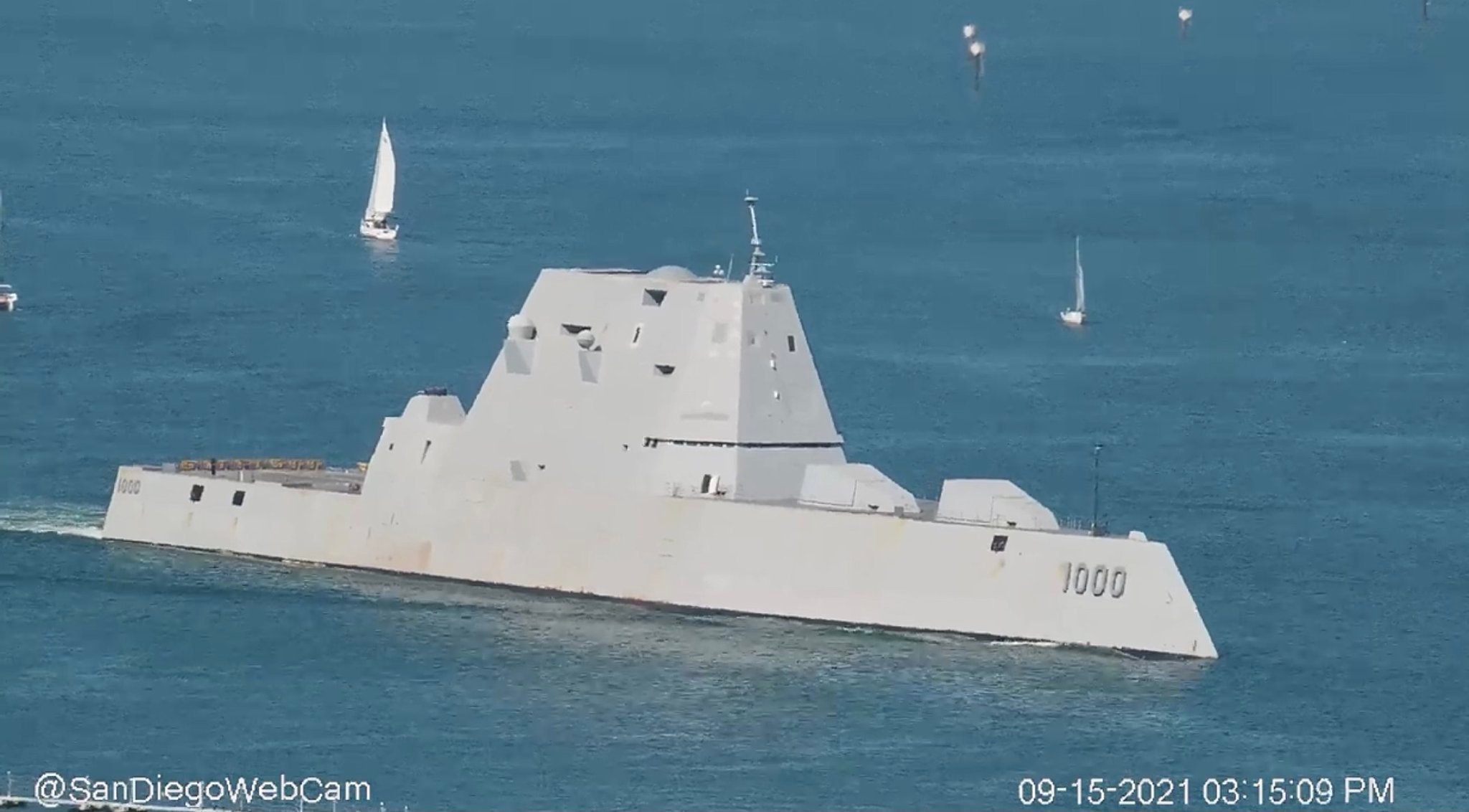 朱姆沃尔特级导弹驱逐舰首舰朱姆沃尔特号(ddg1000)_高清图集_新浪网