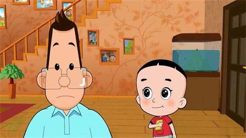 动画片搞笑穿帮:大头儿子如缩小版王叔叔,最后一个让人笑出眼泪