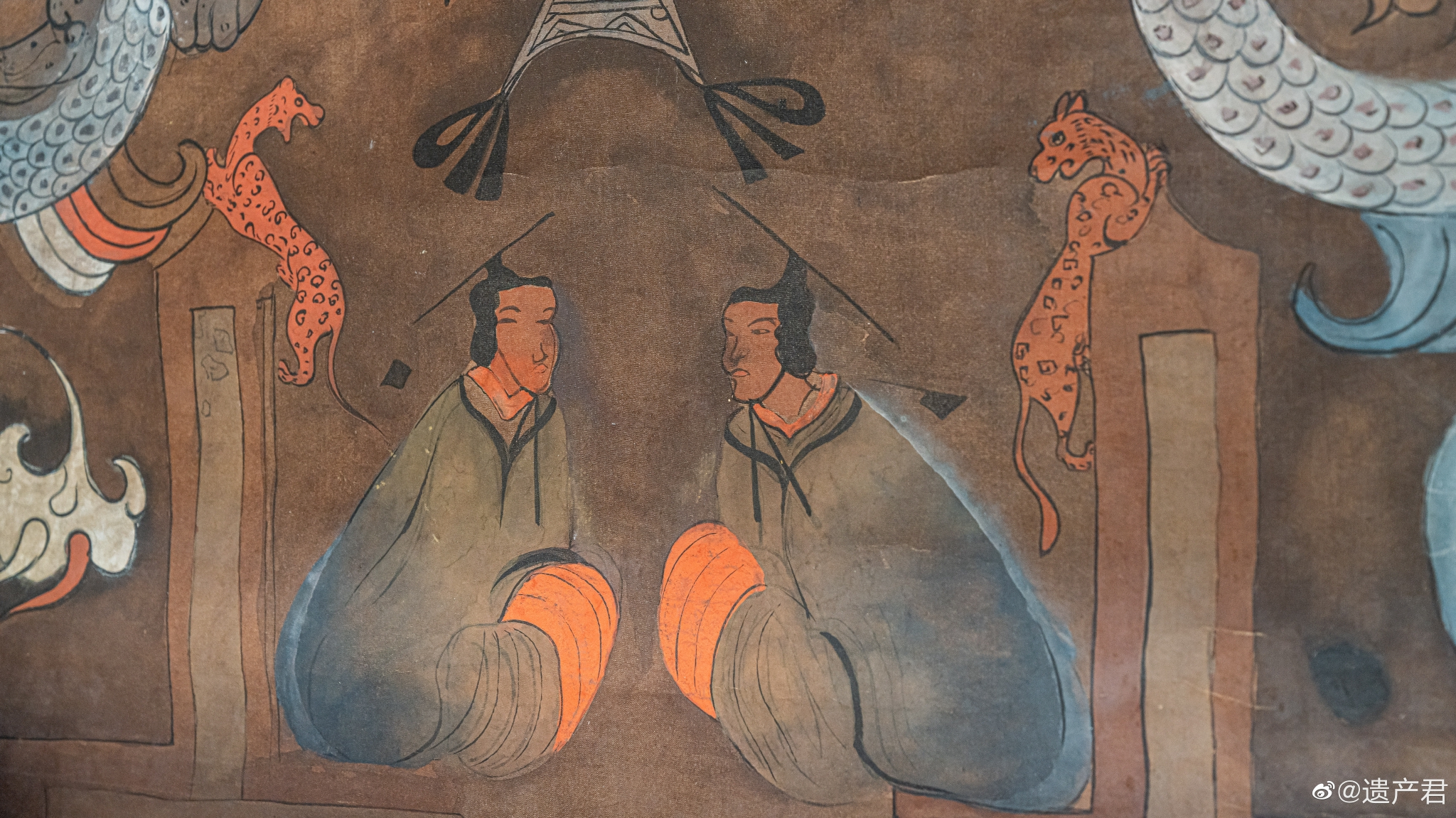 马王堆西汉T形帛画上的奇异世界__财经头条
