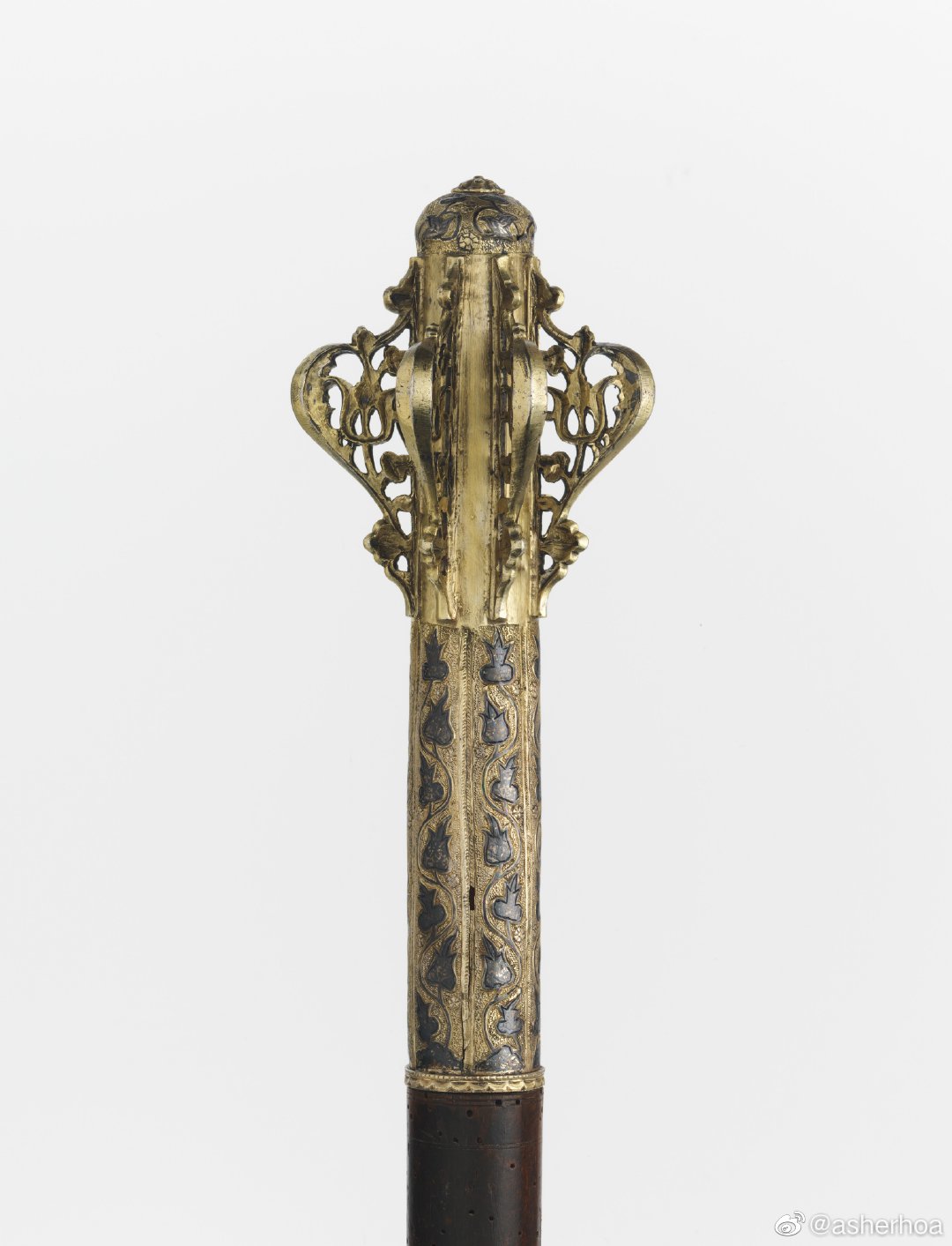 1648–87年间奥斯曼土耳其帝国的锤矛,长61厘米,重量仅有535克