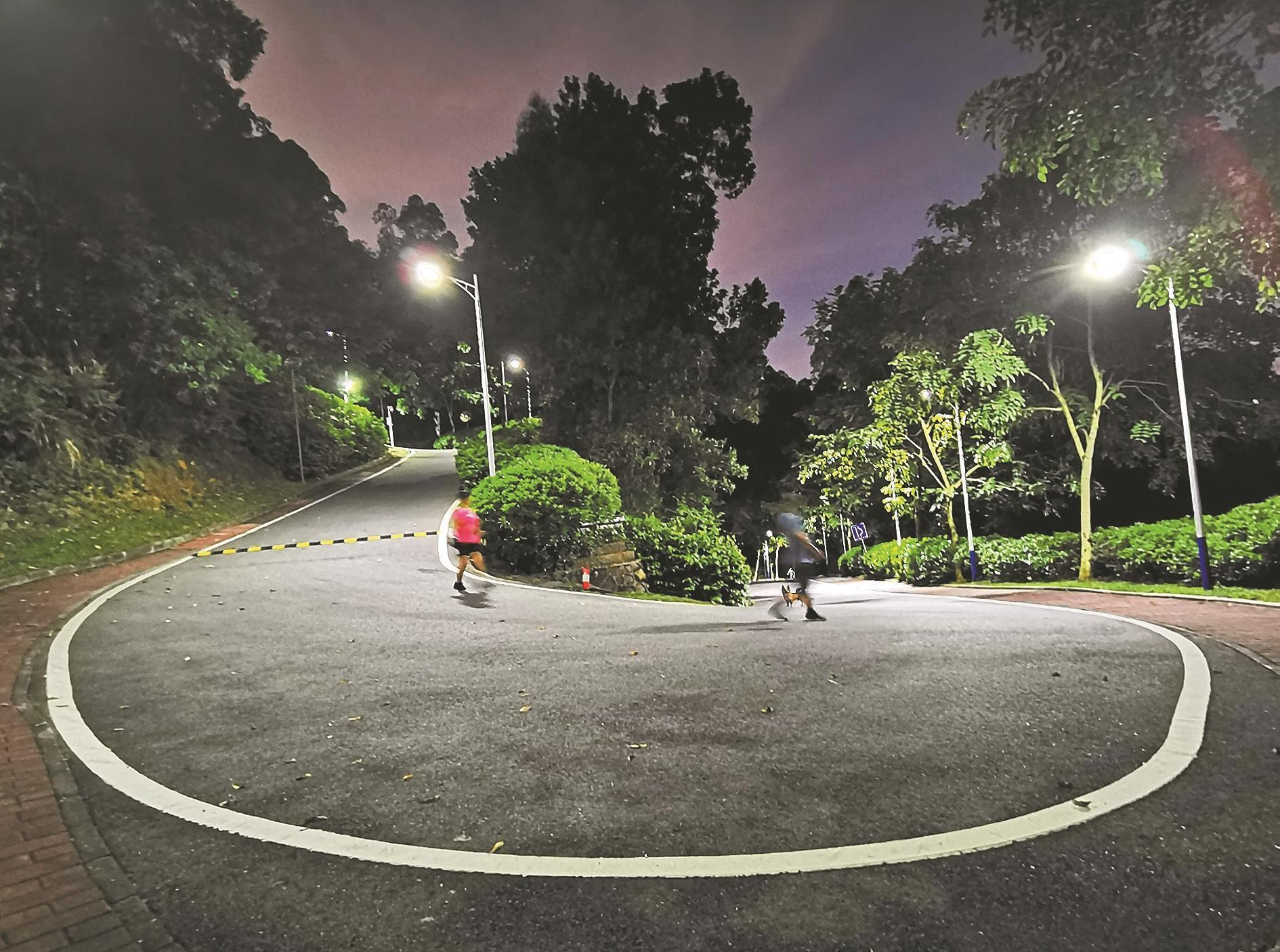 广州街坊 火炉山森林公园全线路灯复亮