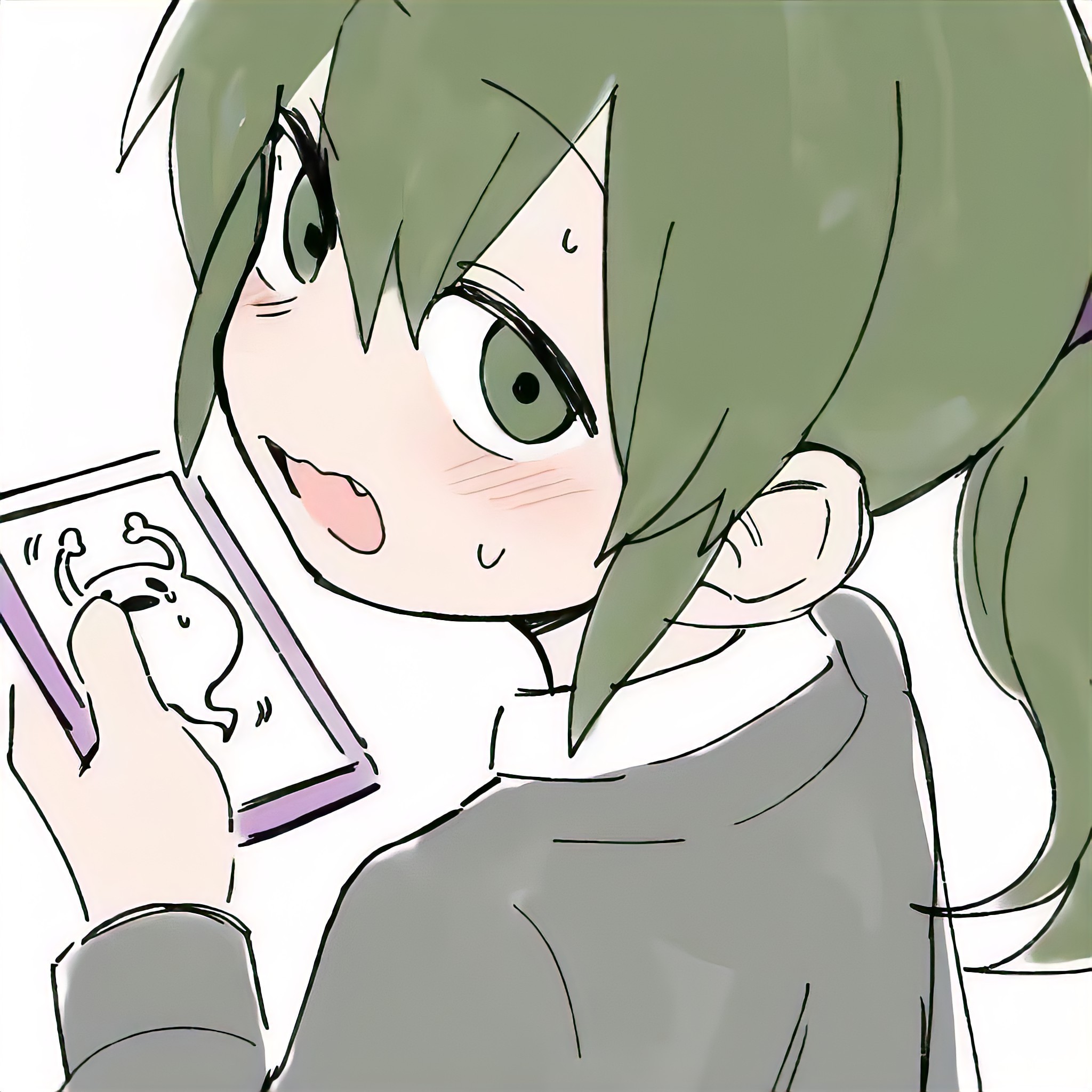 绿色系头像超喜欢!