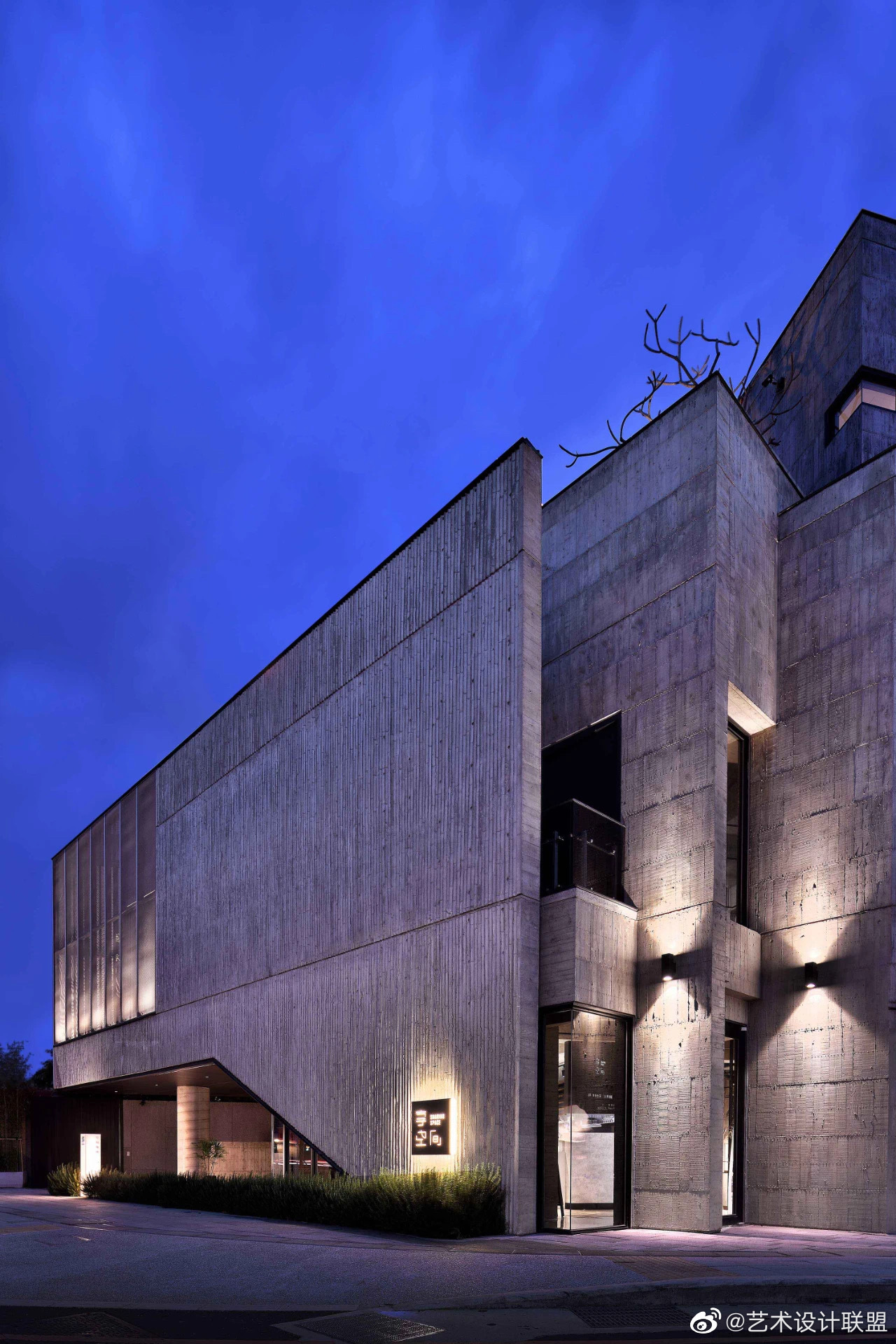 竹模清水混凝土