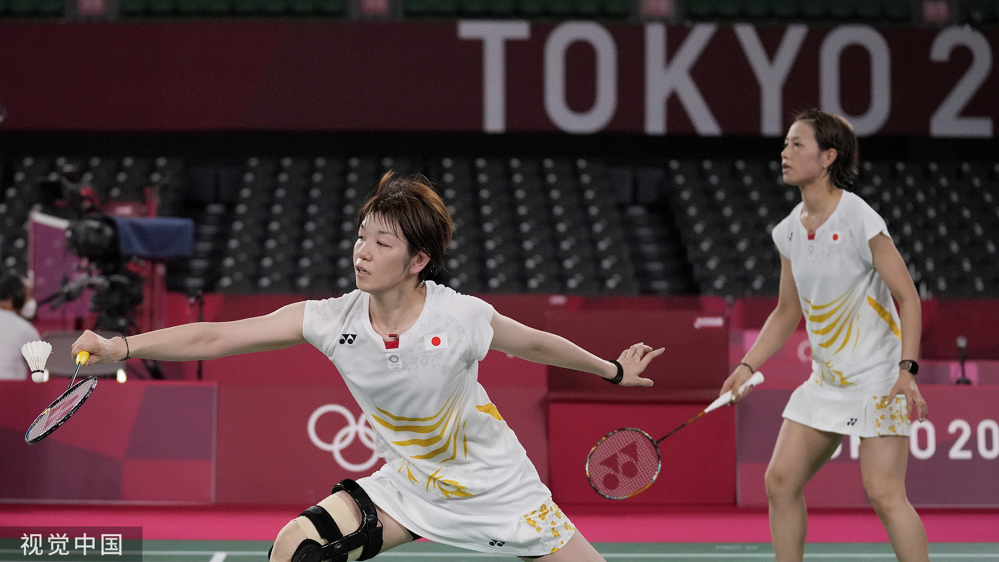 广田彩花的护具令球迷揪心