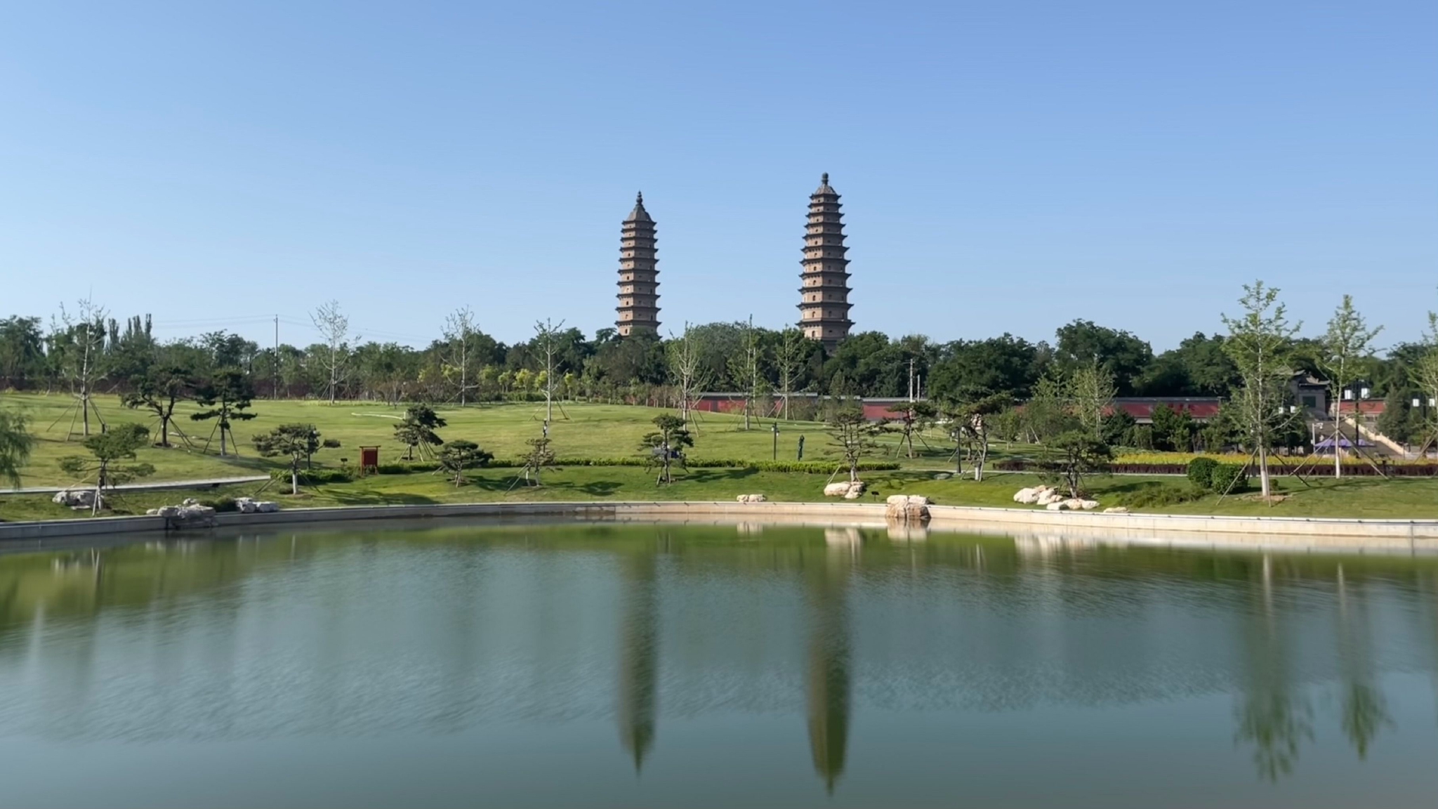 这里是太原双塔寺,人人传道的文笔双塔,永祚寺双塔……__财经头条