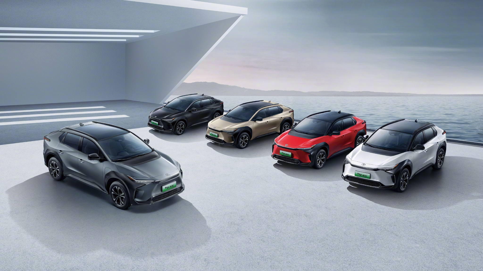 广汽丰田首款etnga纯电中型suvbz4x正式上市