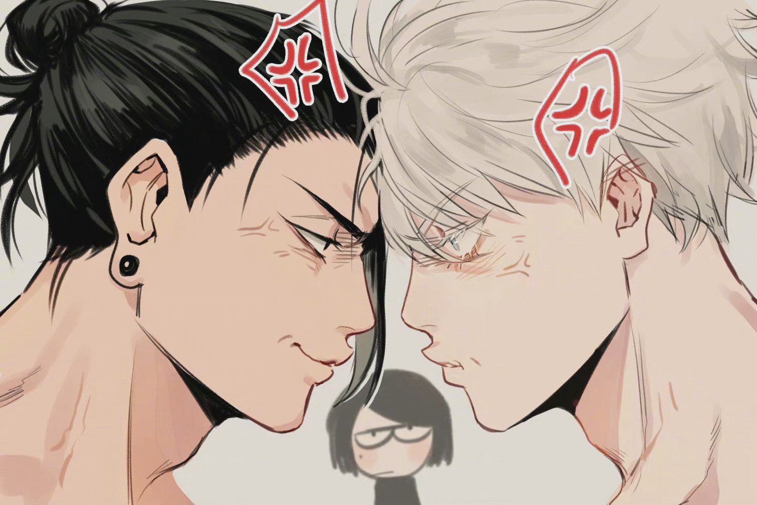 过于可爱的夏油杰和五条悟,太9315了twi:xxgojoxx