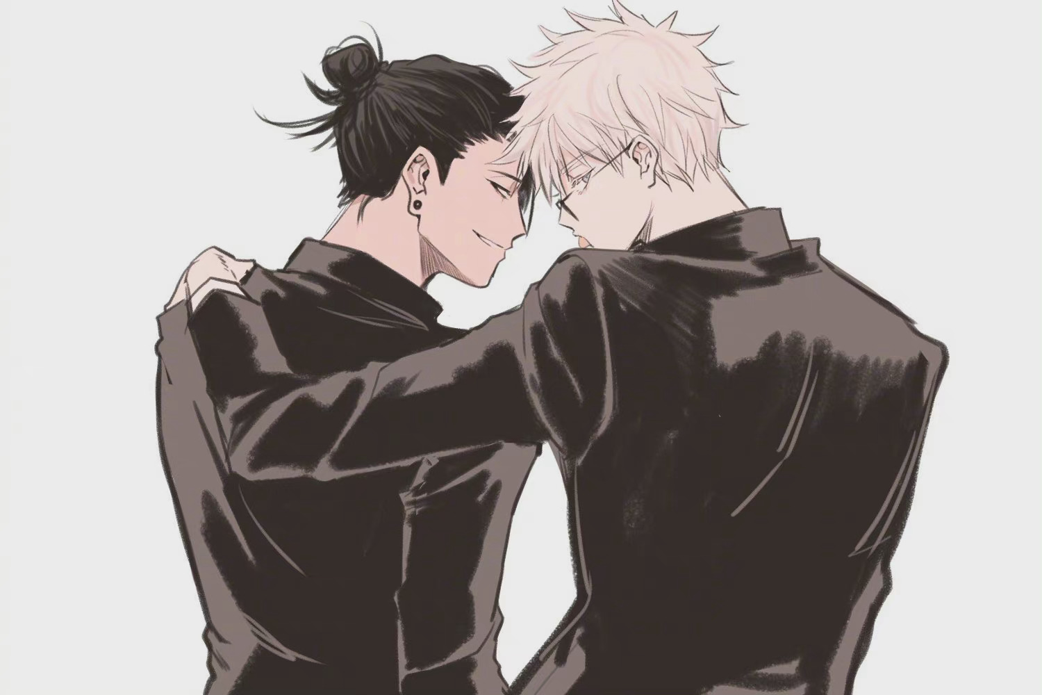 过于可爱的夏油杰和五条悟,太9315了twi:xxgojoxx__财经头条