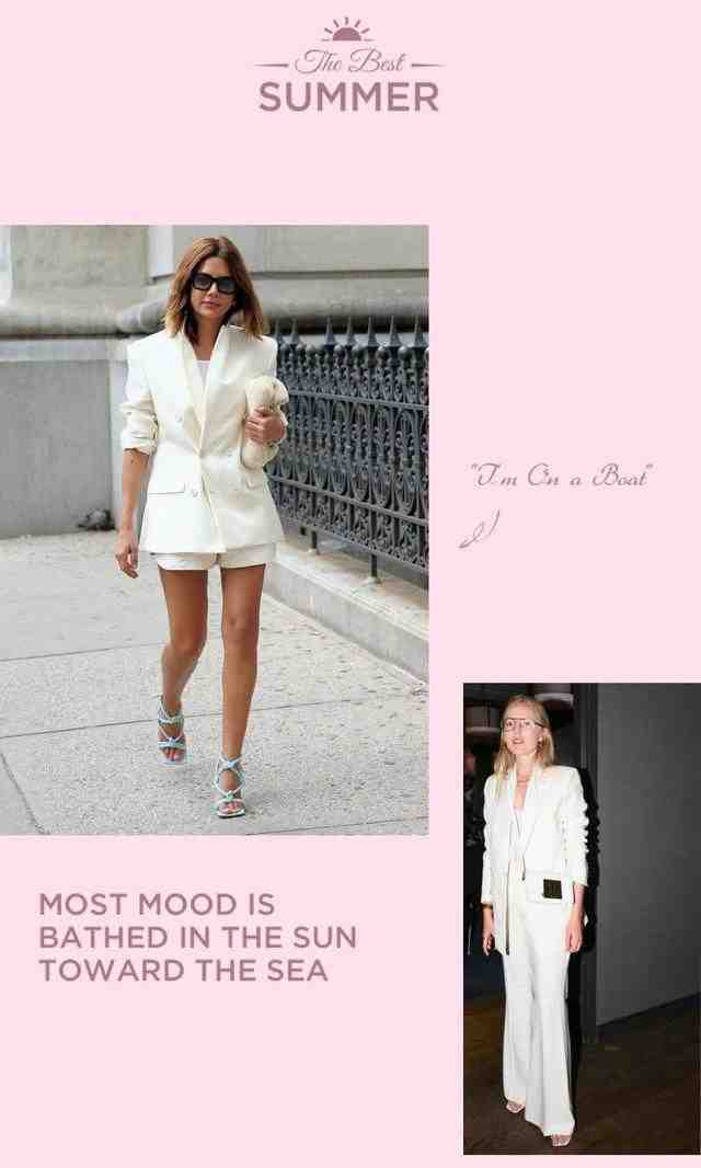 早秋的白色有多美？最美“白色穿搭”送你，拯救你的不会穿休闲区蓝鸢梦想 - Www.slyday.coM