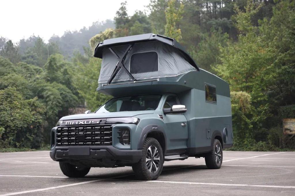 黔力游侠01皮卡房车融合机械美学四驱助力畅游山海