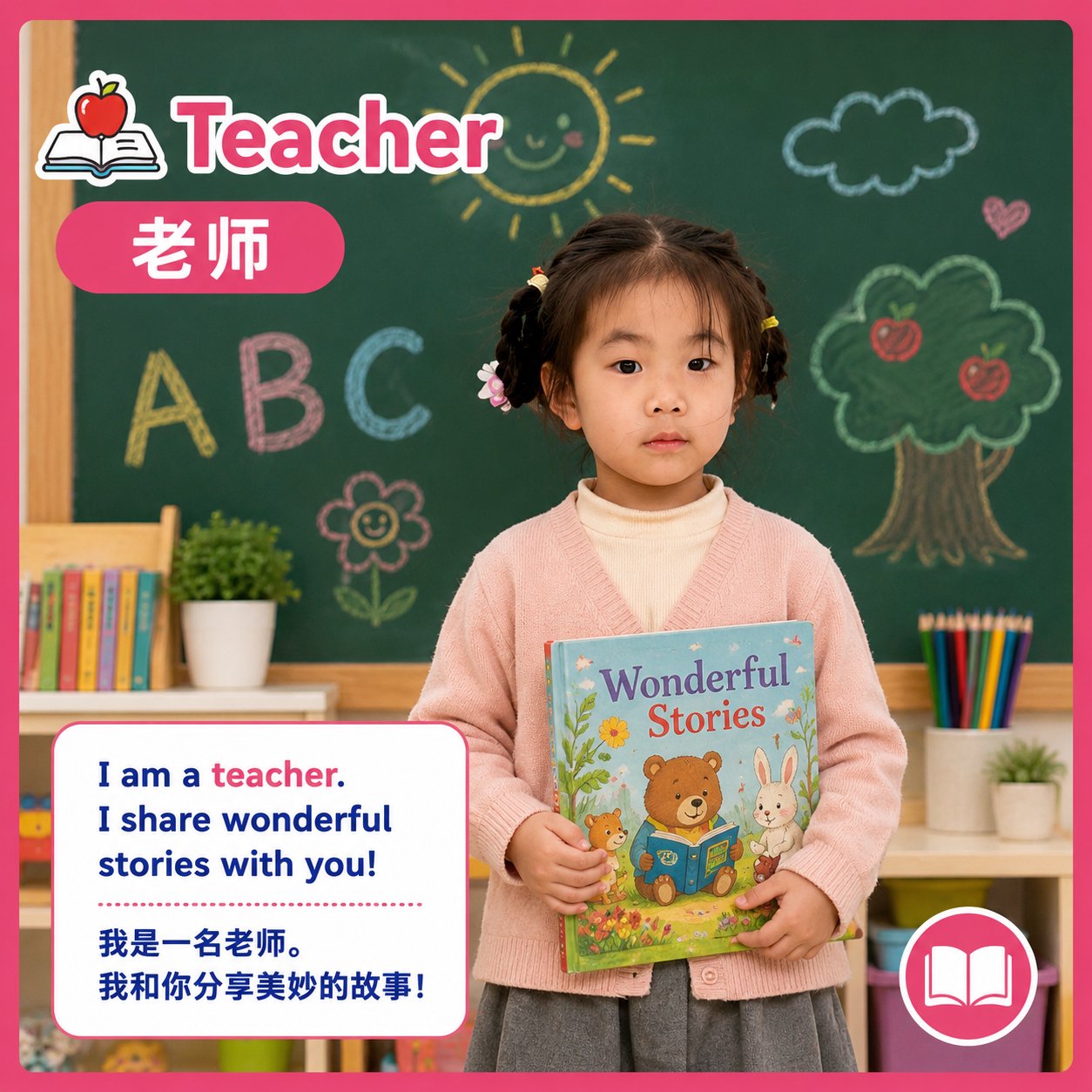 皮皮的职业启蒙，可以先从想象开始 给皮皮用AI做了一套职业认知绘本！