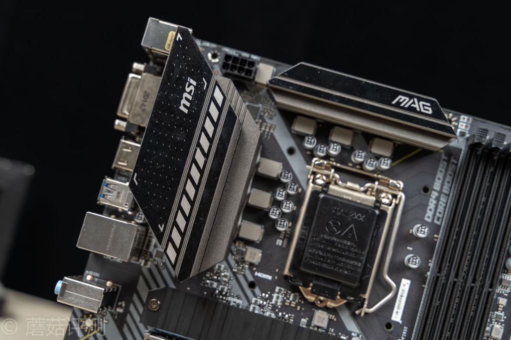 外观精致,散热出色,微星b460m火箭炮bazooka主板 装机体验