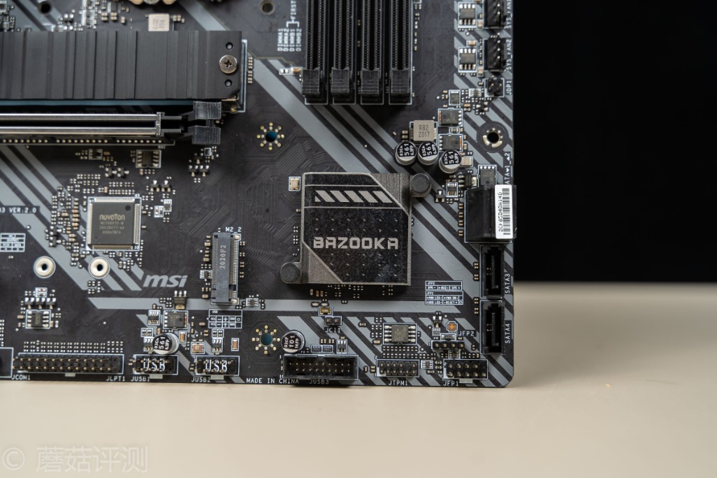外观精致散热出色微星b460m火箭炮bazooka主板装机体验