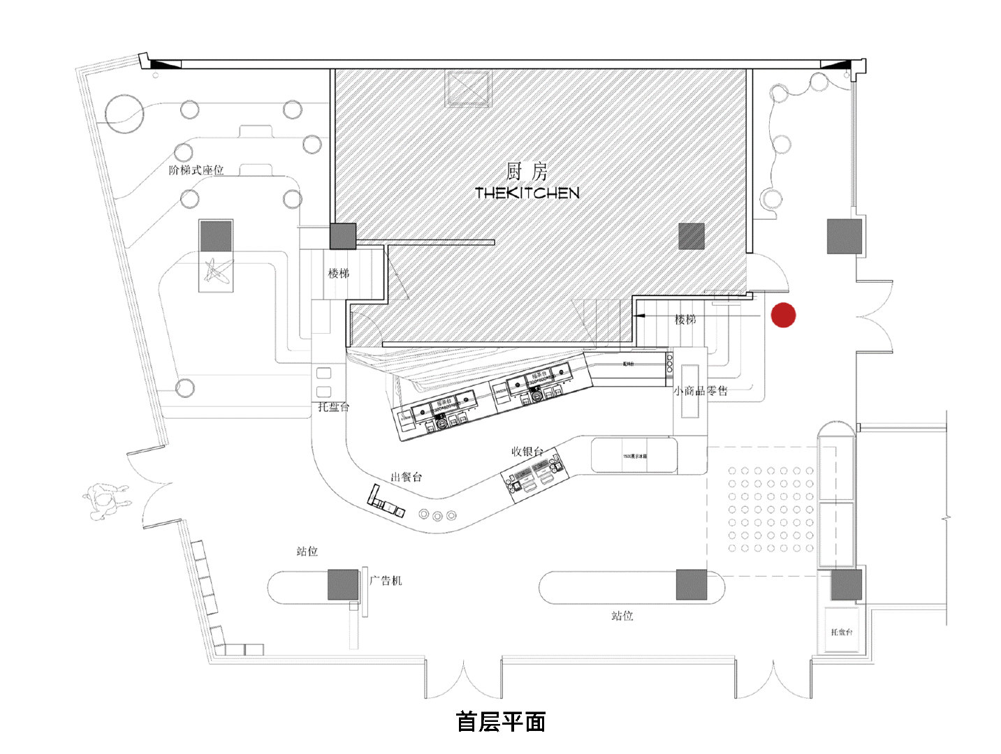 上海宝山区奈雪的茶新店kwsd境物建筑事务所