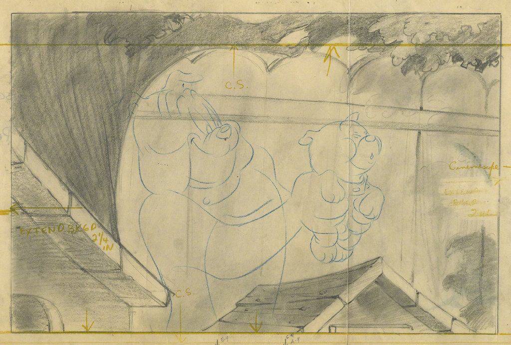 猫和老鼠动画设计稿