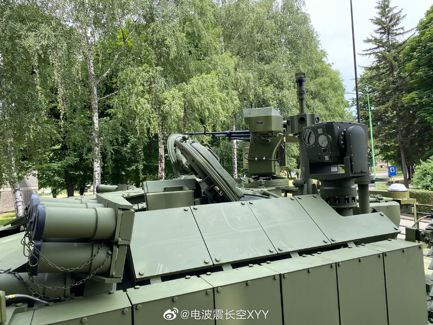 塞尔维亚最新推出的升级型m-84as1主战坦克