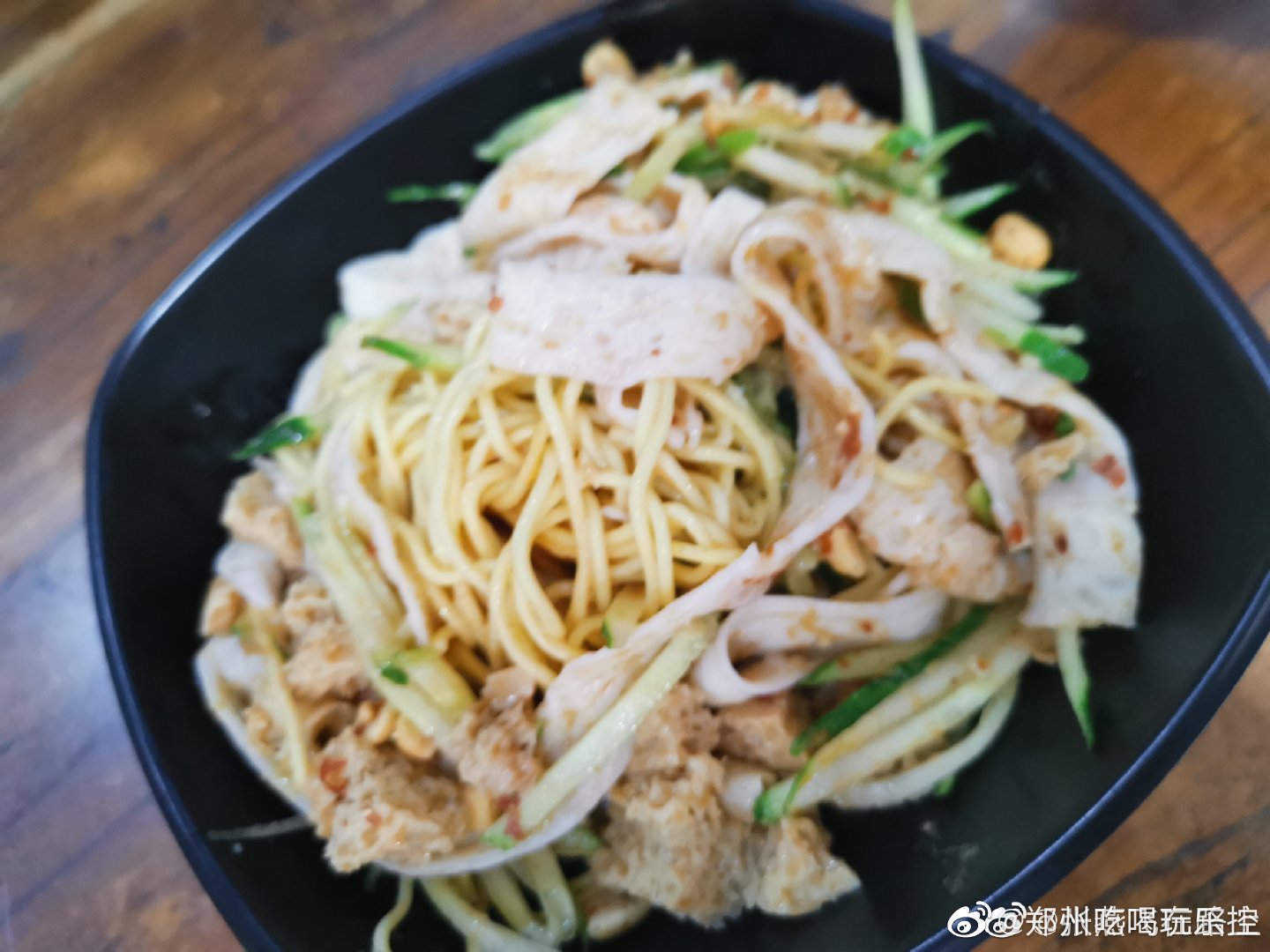 牛筋面凉面两掺