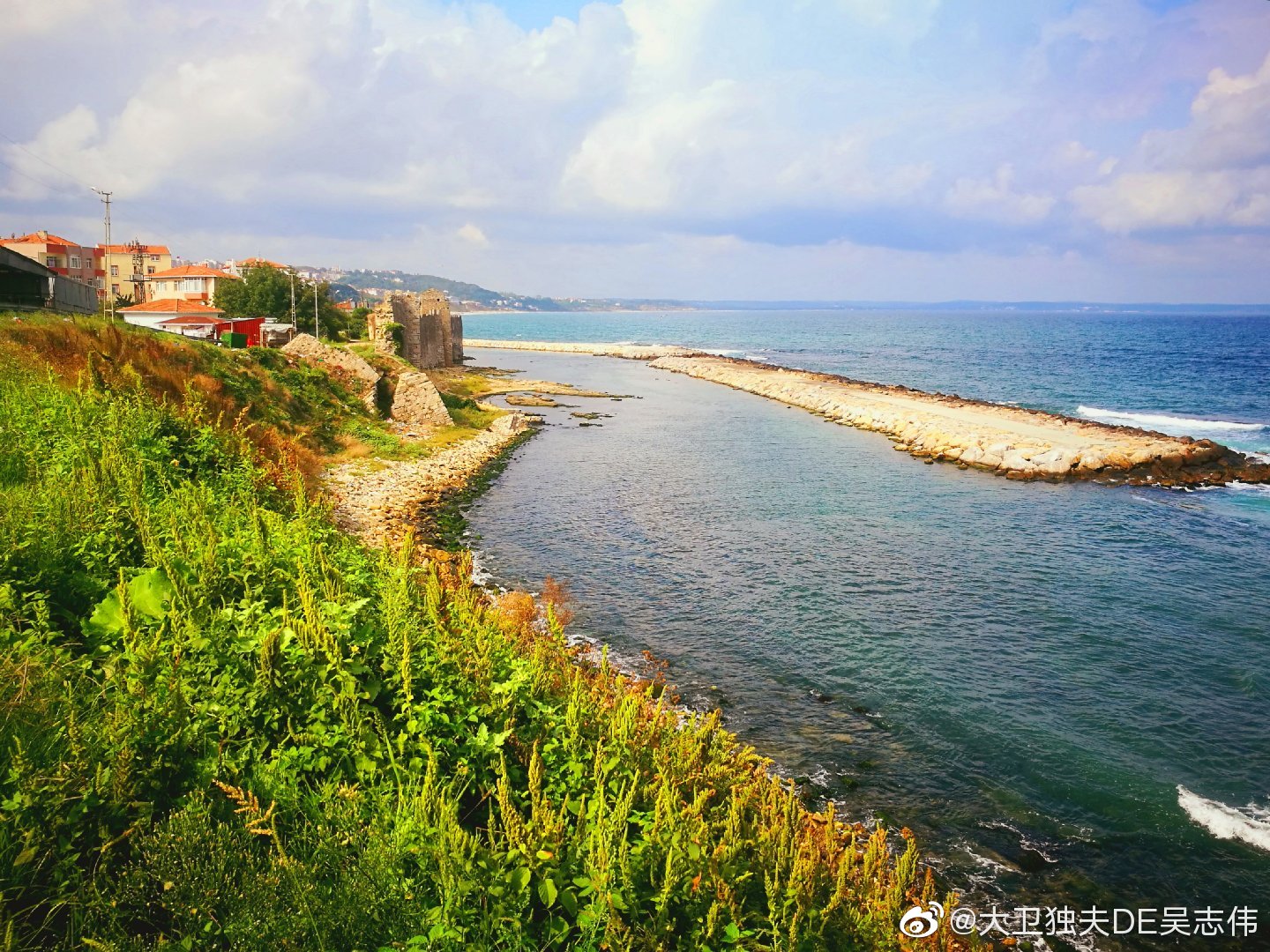 在锡诺普随便上一辆公车到终点站被美景惊呆了