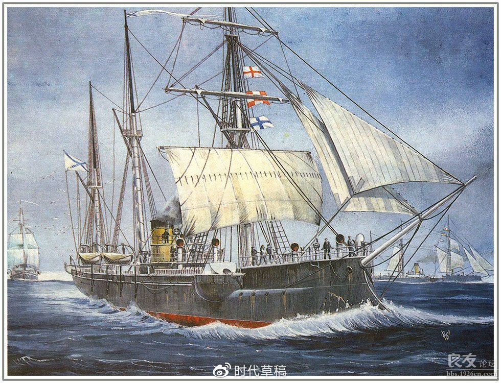 1900年第四次大沽口之战中的联军参战舰船|阿尔及利亚|炮舰|大沽_新浪新闻